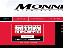 Tablet Screenshot of monnier.com